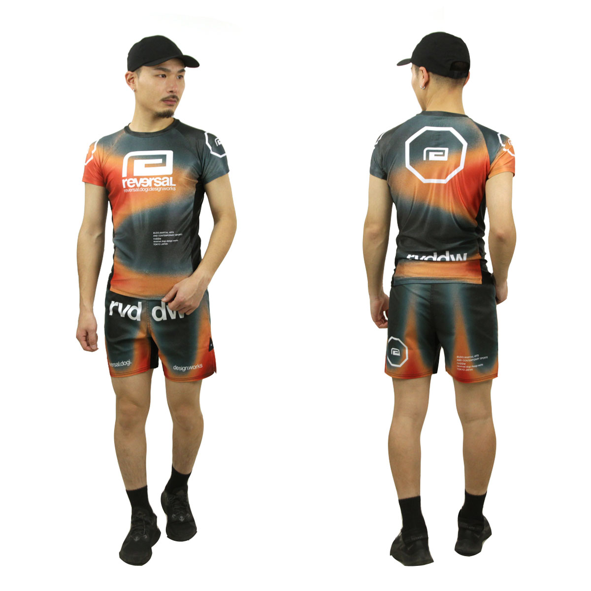 ��С����� ��� �ե����ȥѥ�� ��������Ź REVERSAL ���硼�ȥѥ�� �ϡ��եѥ�� THERMOGRAPHY FIGHT SHORTS ������ RV24AW605-TG THERMOGRAPHY A06B B1C C2D D4E E13F