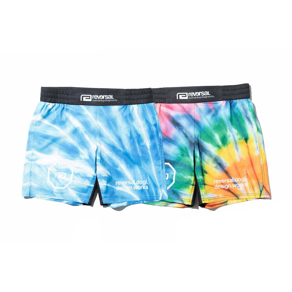 ��С����� ��� ���硼�ȥѥ�� ��������Ź REVERSAL �������� �ե����ȥѥ�� TIE DYE FIGHT SHORTS �������ގ� rv25ss601-MX RED-BLUE-YELLOW A06B B1C C2D D4E E11F