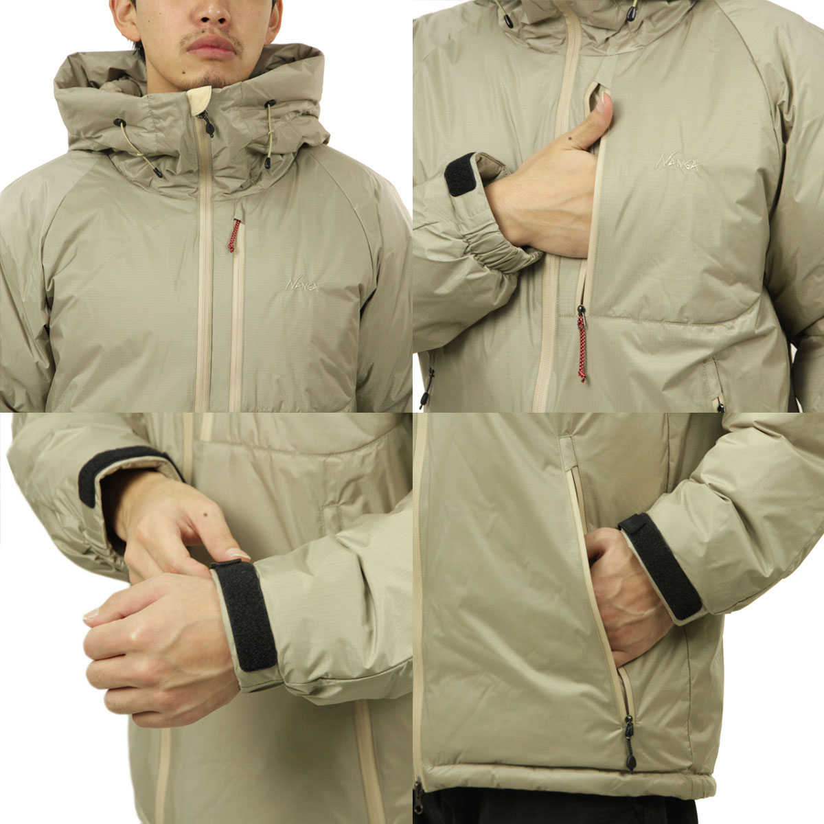 �ʥ� ��� �����󥸥㥱�å� ��������Ź NANGA �������� ���㥱�å� �������� AURORA TEX DOWN JACKET ND2441-1A001 BEG BEIGE