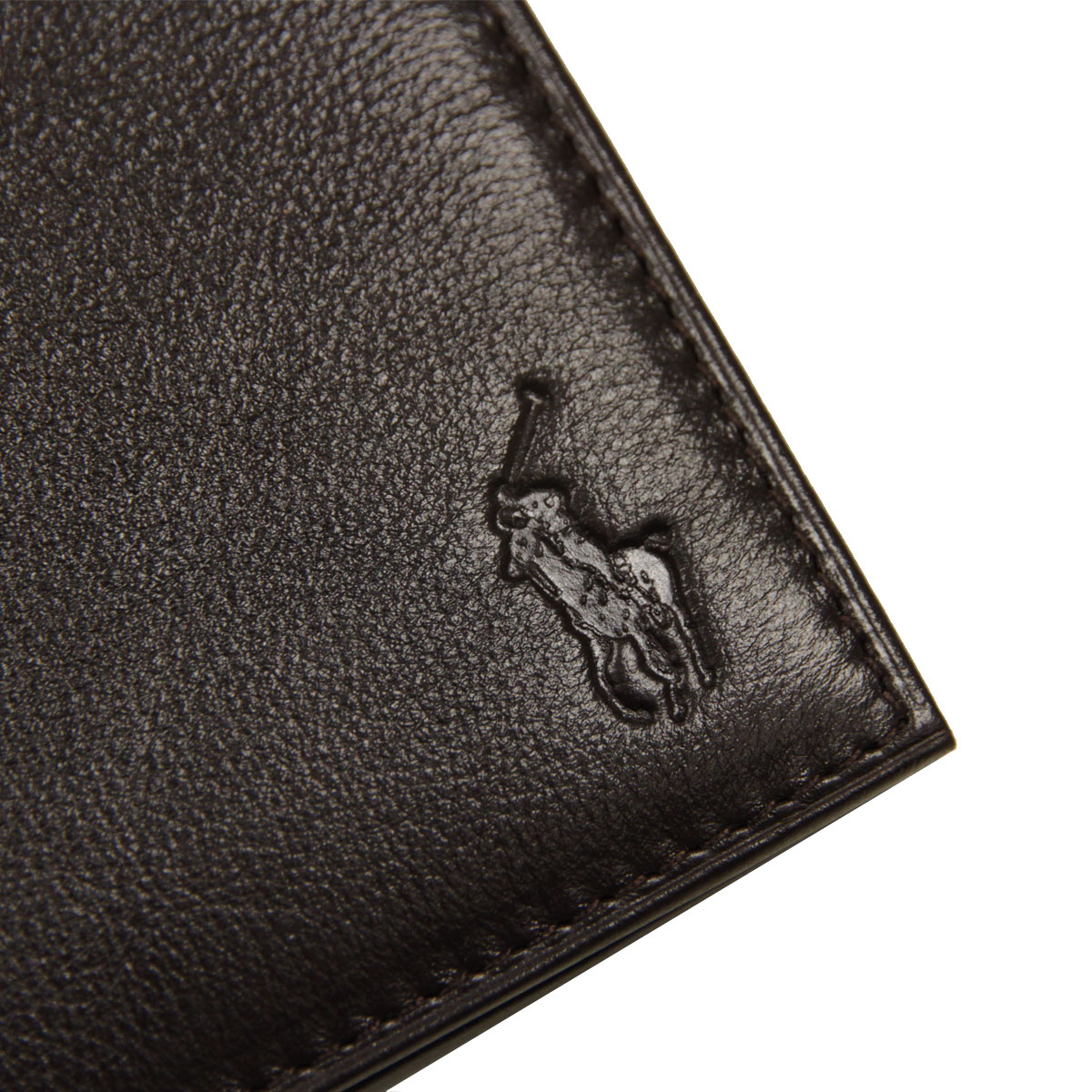 �ݥ� ���ե������ ��� ��ǥ����� ���� ������ POLO RALPH LAUREN �쥶��������å� ����ޤ� EU BILL W/ COIN-WALLET BROWN 405914235 001