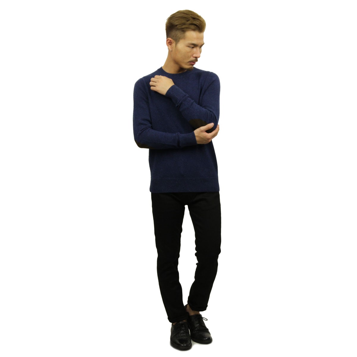 ���������롼 �������� ��� ������ J.CREW   DONEGAL ELBOW-PATCH SWEATER 05113 A38B B1C C1D D7E E06F