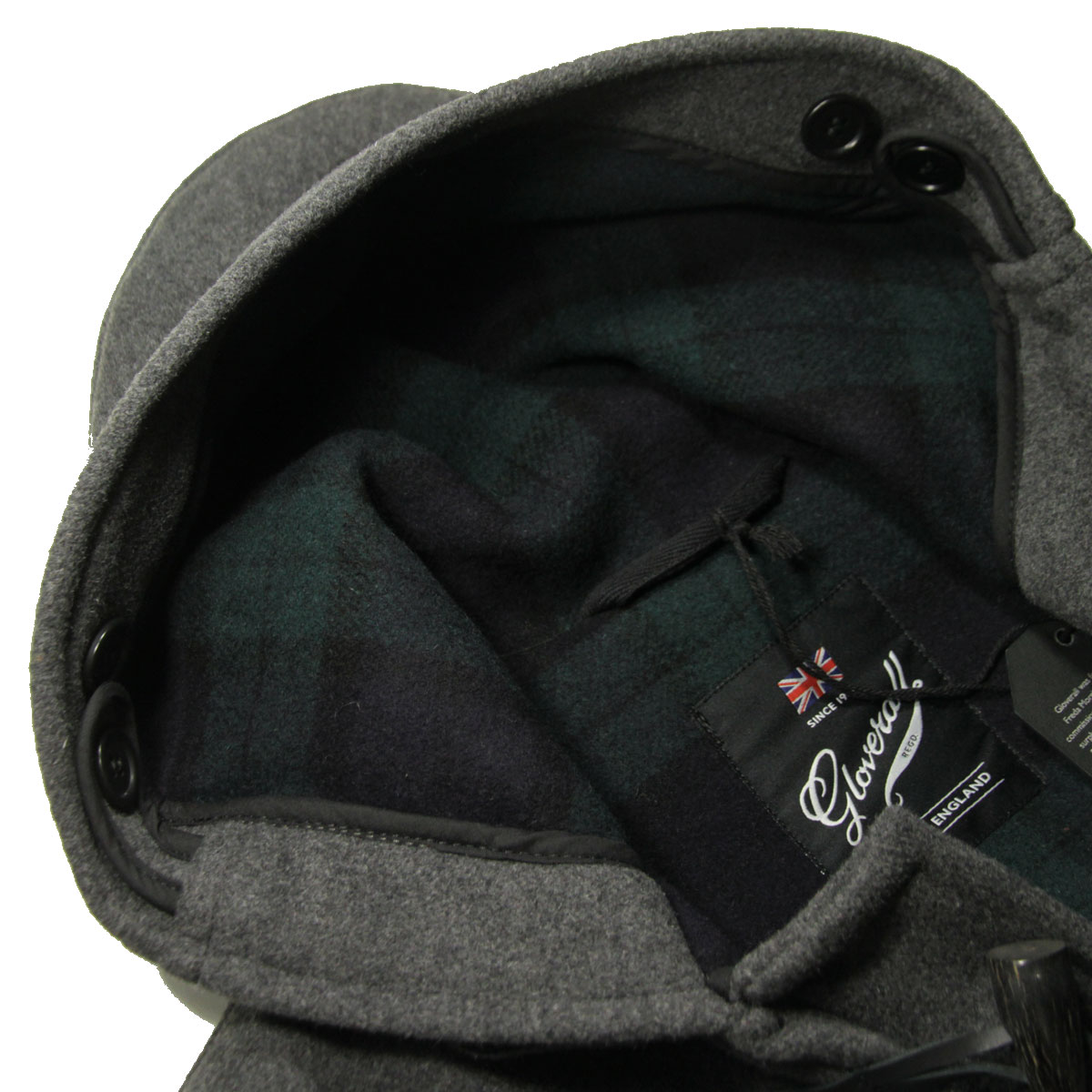 �������С������� ������ ��� ��������Ź GLOVERALL ���åե륳���� �����������㥱�å� GLOVERALL ORIGINAL DUFFLE COAT MS 5120/CT CLOTH GREY/BLACK WATCH A85B B1C C1D D4E E08F