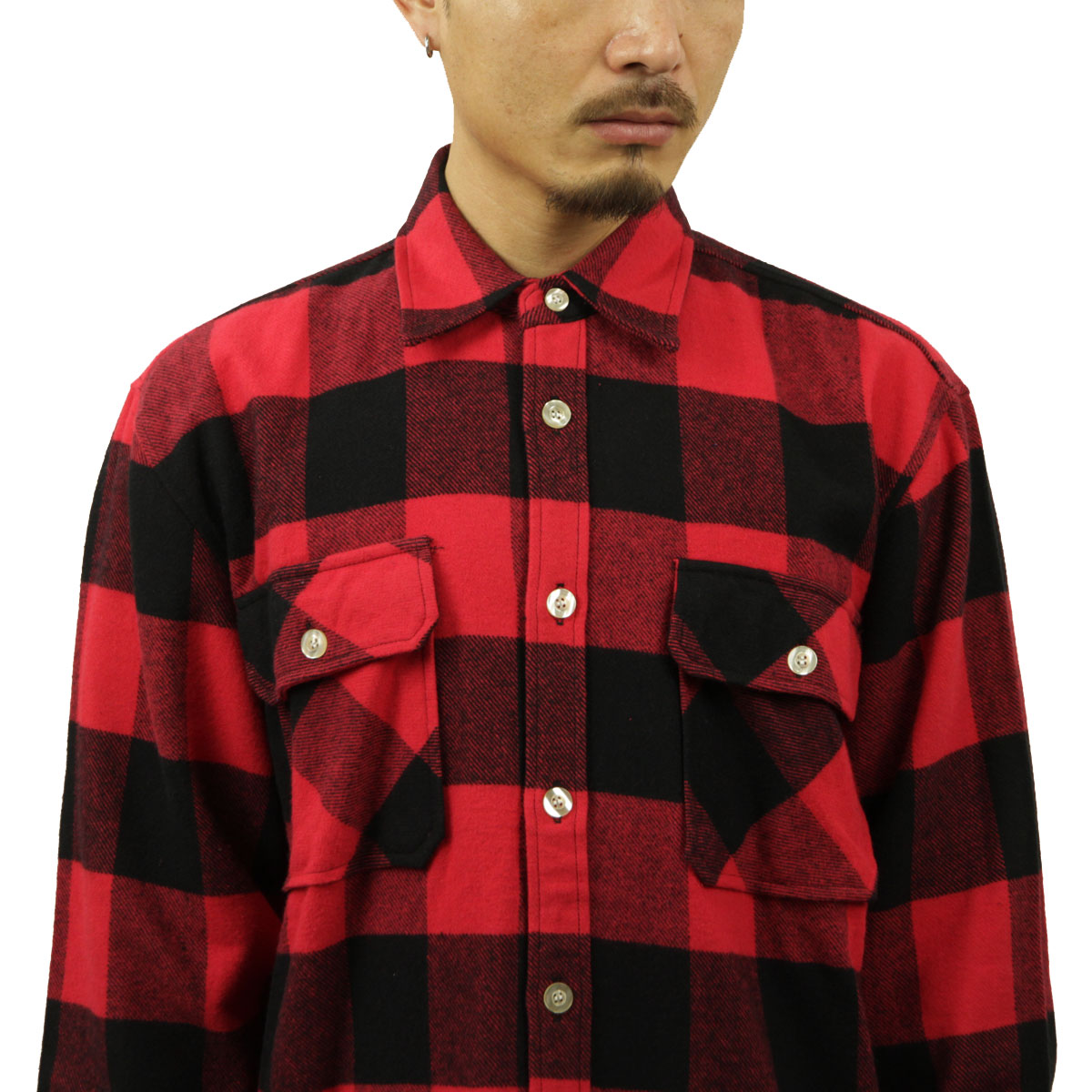     ROTHCO ͥ륷 եͥ륷 å ROTHCO EXTRA HEAVYWEIGHT BUFFALO PLAID FLANNEL SHIRT RED 4739 A98B B1C C1D D6E E11F