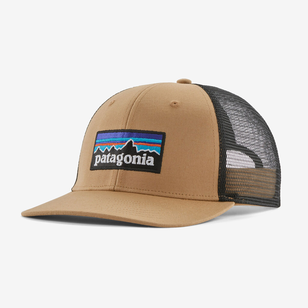 ѥ˥  ǥ å  patagonia ˹  å奭å P-6 LOGO TRUCKER HAT 38289 BLK BLGRBN GRAYLING BROWN