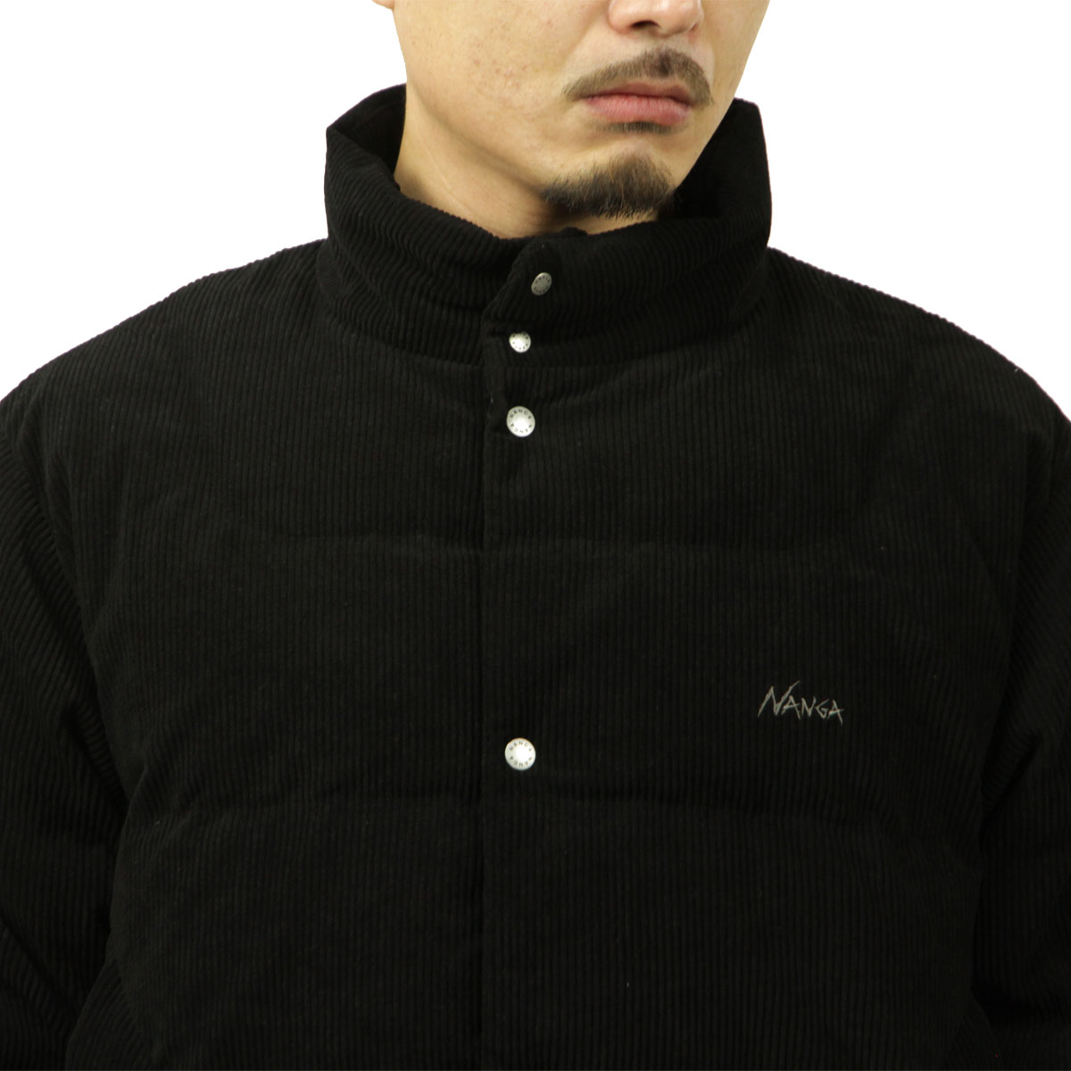 �ʥ� ��� �����󥸥㥱�å� ��������Ź NANGA �����ǥ���� ���㥱�å� �������� CORDUROY DOWN JACKET N2530-0B016A BLK BLACK