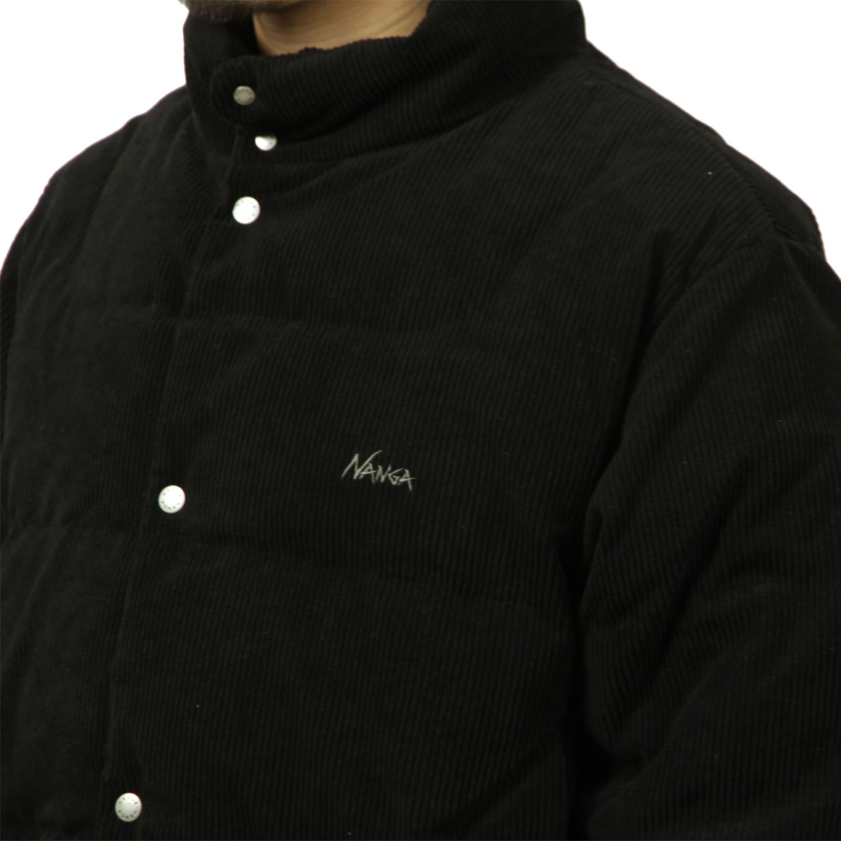 �ʥ� ��� �����󥸥㥱�å� ��������Ź NANGA �����ǥ���� ���㥱�å� �������� CORDUROY DOWN JACKET N2530-0B016A BLK BLACK