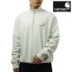 �����ϡ��� ��� �������å� ������ CARHARTT WIP ���� �ϡ��ե��å� �ȥ졼�ʡ� HALF ZIP AMERICAN SCRIPT SWEAT ASH HEATHER I027014 482XX