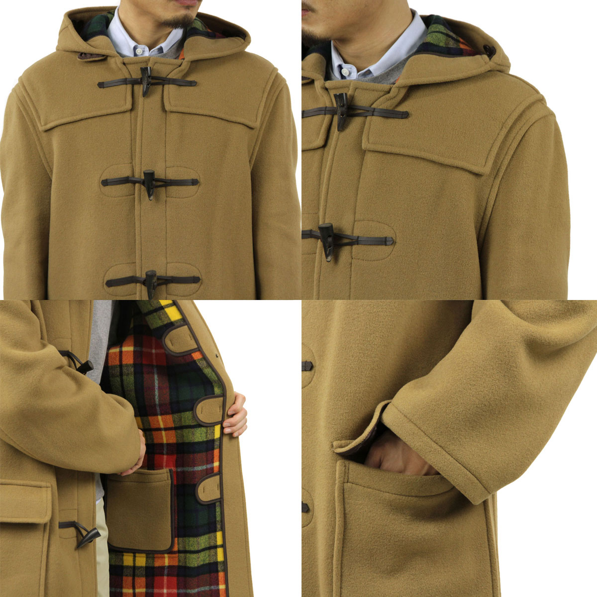 �������С������� ������ ��� ��������Ź GLOVERALL ���åե륳���� �����������㥱�å� GLOVERALL ORIGINAL DUFFLE COAT MS 5120/CT CLOTH CAMEL/BUCHANAN A85B B1C C1D D4E E04F