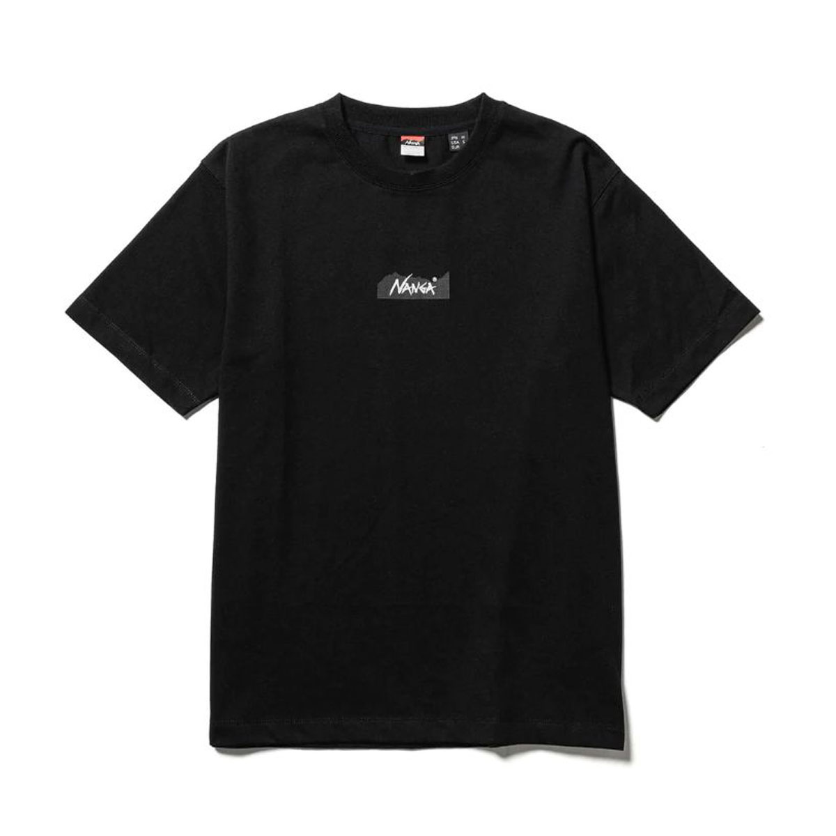 �ʥ� ��� ȾµT����� ��������Ź NANGA ���롼�ͥå� ���ݥ���� ���� ECO HYBRID MT LOGO TEE BLK NW2211-1G208 BLACK