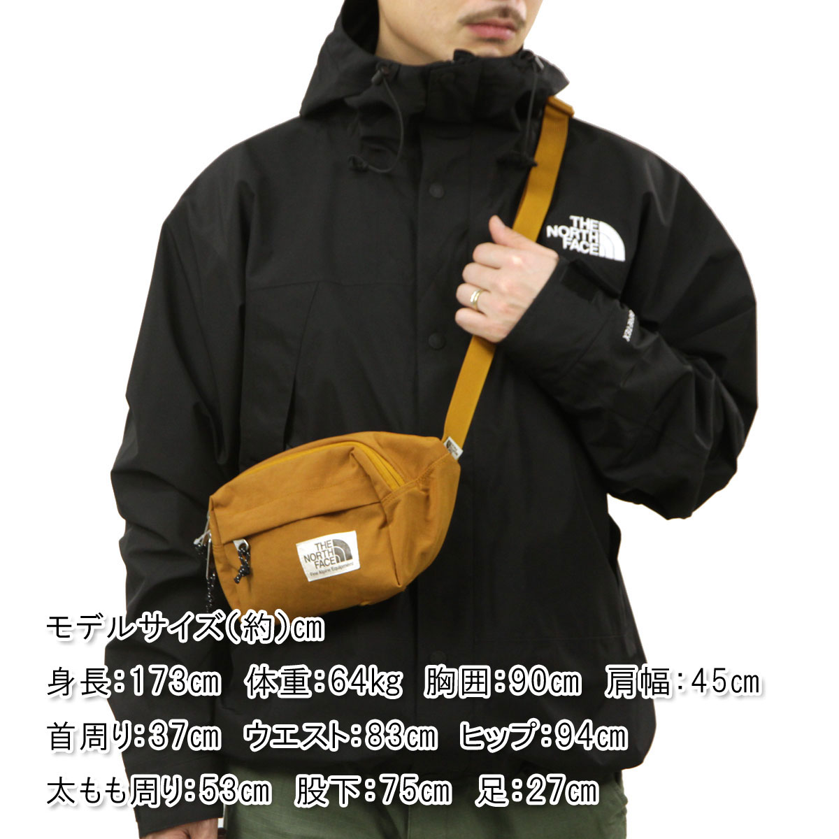 �Ρ����ե����� ��� ��ǥ����� ���������Хå� ������ THE NORTH FACE �ܥǥ��Хå� �С����졼 ���С� �������� BERKELEY LUMBAR SHOULDER BAG NF0A52VU HFQ TIMBER TAN/TNF BLACK