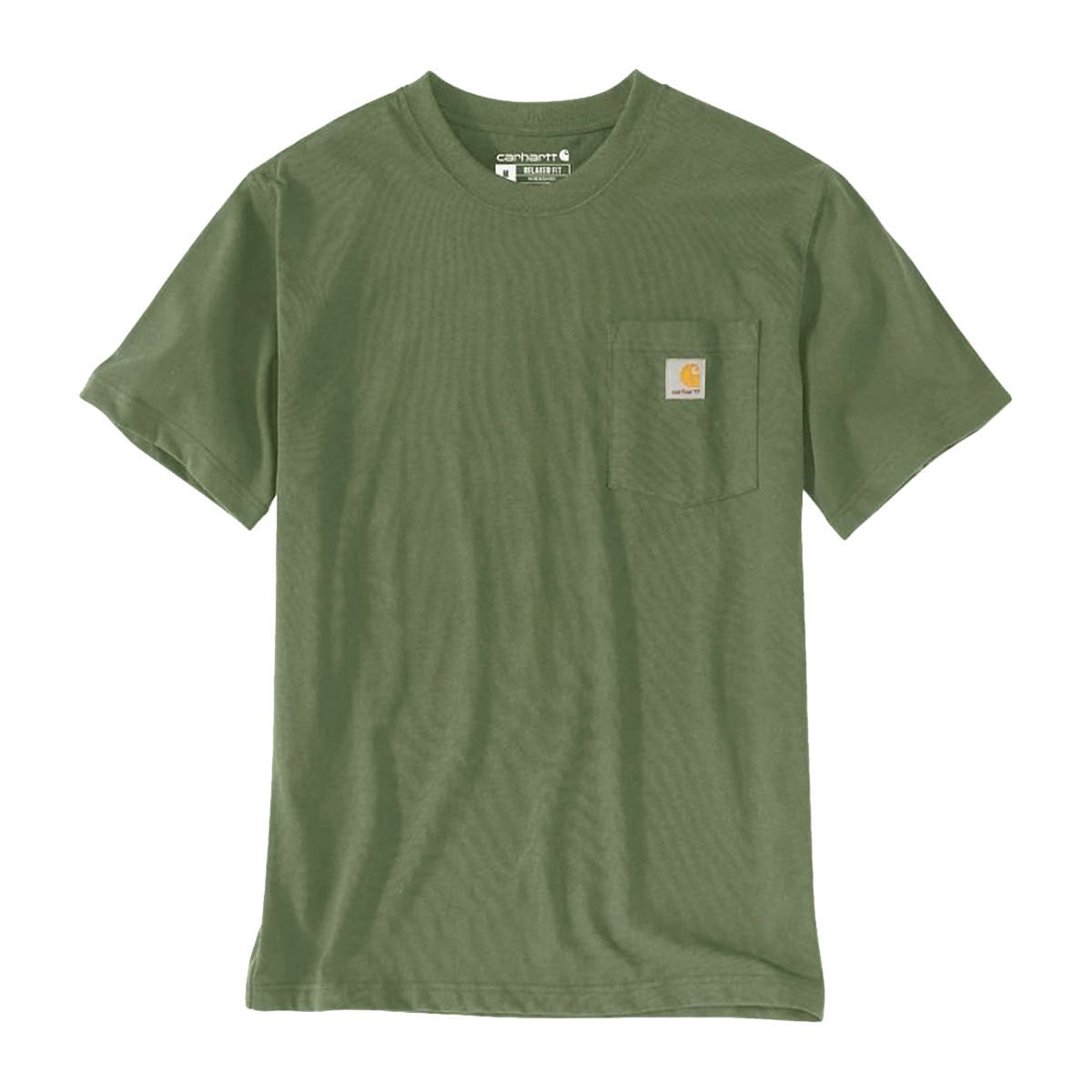�����ϡ��� ��� ȾµT����� ������ CARHARTT ���롼�ͥå� ���� �ݥ�T WORKWEAR POCKET SHORT-SLEEVE T-SHIRT K87 DOV DUSTY OLIVE A11B B1C C1D D1E E08F