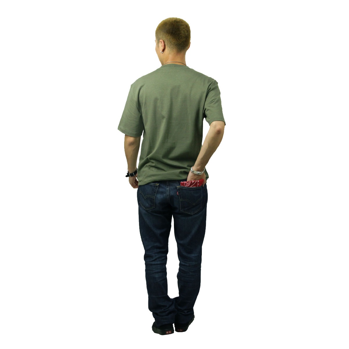 �����ϡ��� ��� ȾµT����� ������ CARHARTT ���롼�ͥå� ���� �ݥ�T WORKWEAR POCKET SHORT-SLEEVE T-SHIRT K87 DOV DUSTY OLIVE A11B B1C C1D D1E E08F