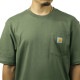 �����ϡ��� ��� ȾµT����� ������ CARHARTT ���롼�ͥå� ���� �ݥ�T WORKWEAR POCKET SHORT-SLEEVE T-SHIRT K87 DOV DUSTY OLIVE A11B B1C C1D D1E E08F