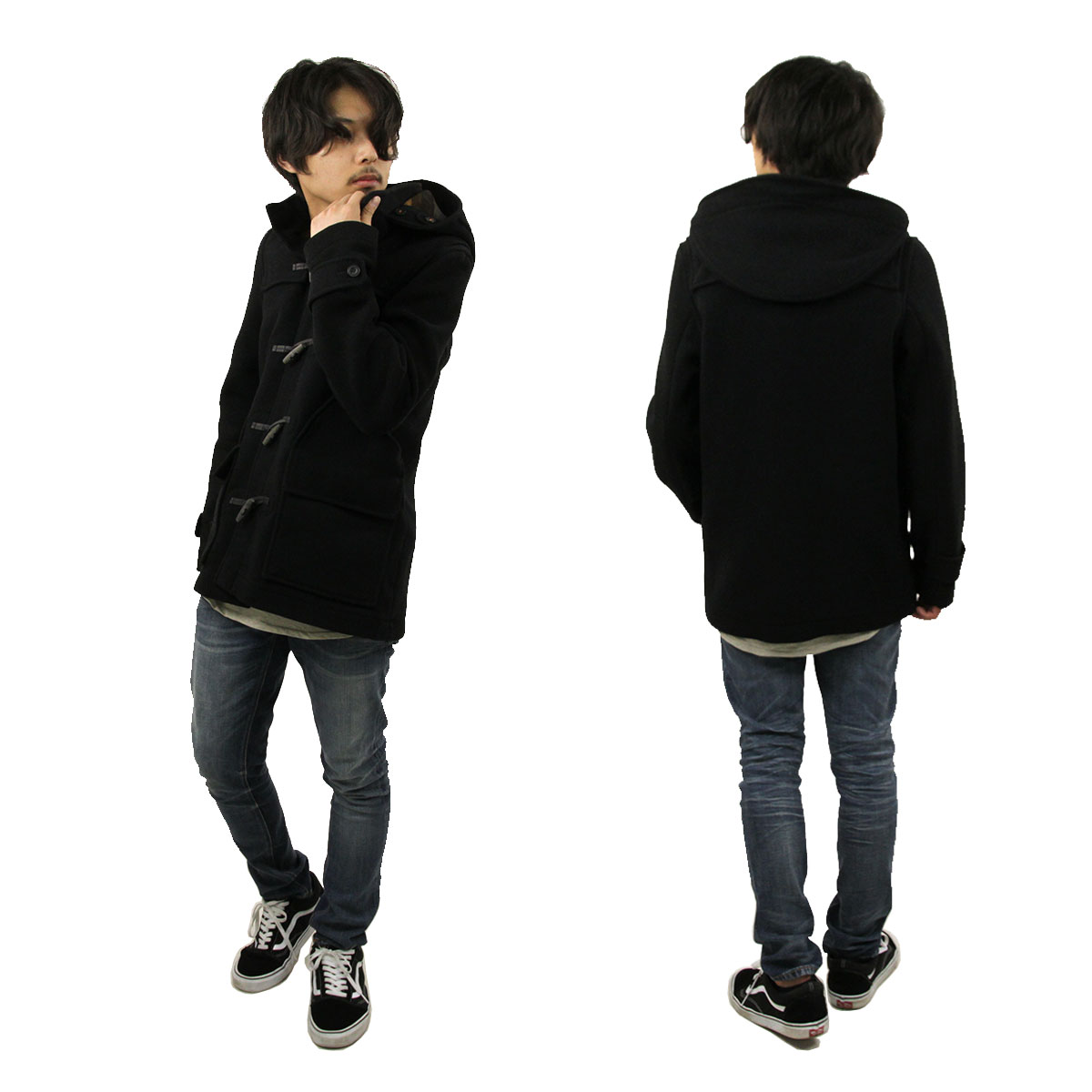 �̡��ǥ��������� �������� ��� ��������Ź Nudie Jeans ���㥱�å� ������ Howard Duffel Bouble Face Black B01 160310 5011