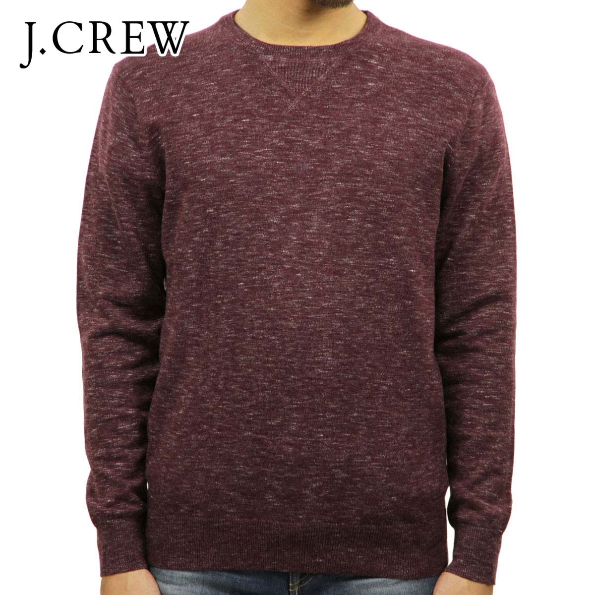 ���������롼 �������� ��� ������ J.CREW   HEATHERED SWEATSHIRT SWEATER 09256 A38B B1C C1D D7E E11F