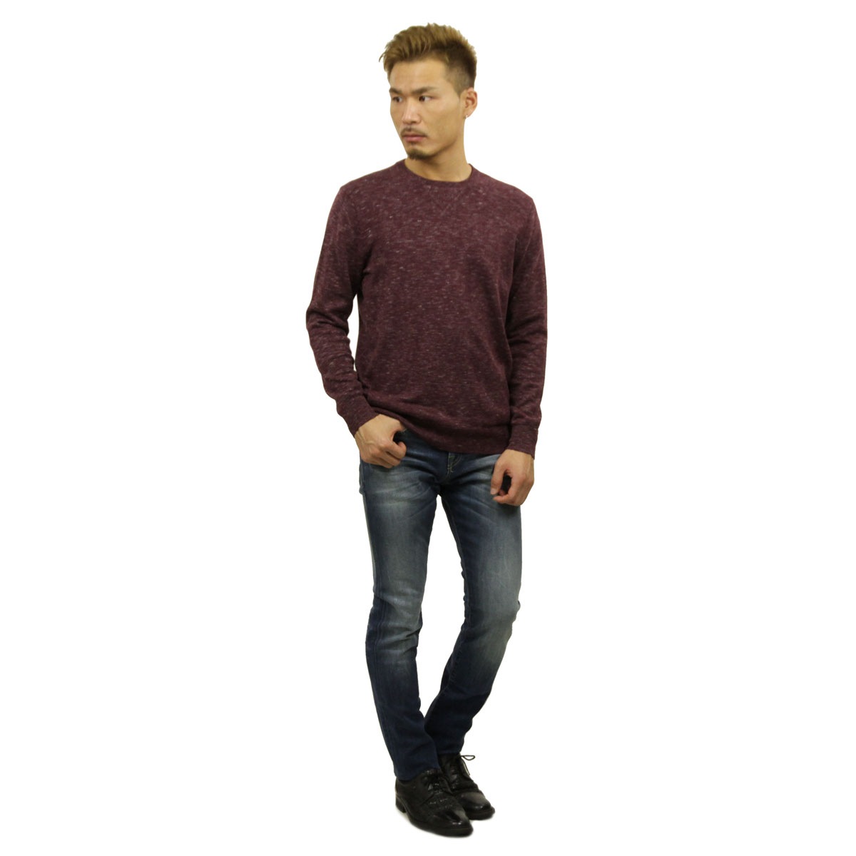 ���������롼 �������� ��� ������ J.CREW   HEATHERED SWEATSHIRT SWEATER 09256 A38B B1C C1D D7E E11F