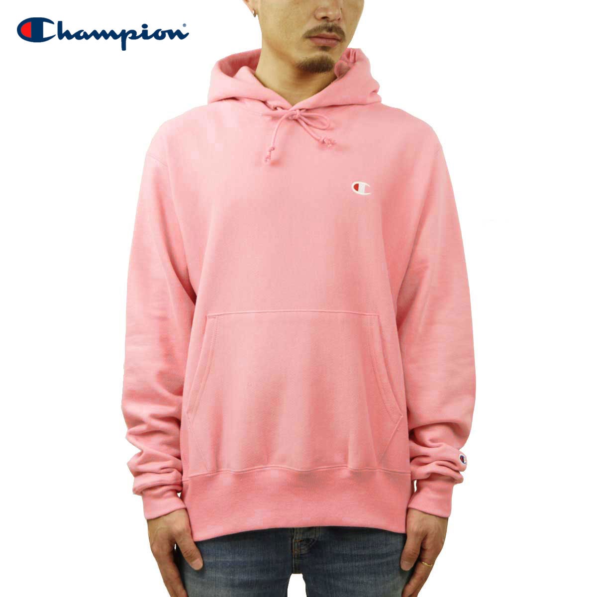 �����ԥ��� �ѡ����� ��� ������ CHAMPION ��С����������� �ץ륪���С��ѡ����� REVERSE WEAVE HEAVYWEIGHT 12oz PULLOVER HOODIE GF68 GUAVA PINK AA4B B1C C1D D5E E11F