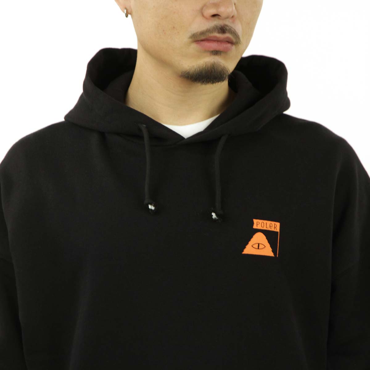 �ݡ��顼 ��� �ѡ����� ��������Ź POLER ���� �ץ륪���С� �ա��ǥ��� SUMMIT HOOD PULL PARKA 233MCV0058-BLK BLACK A79B B1C C1D D5E E13F