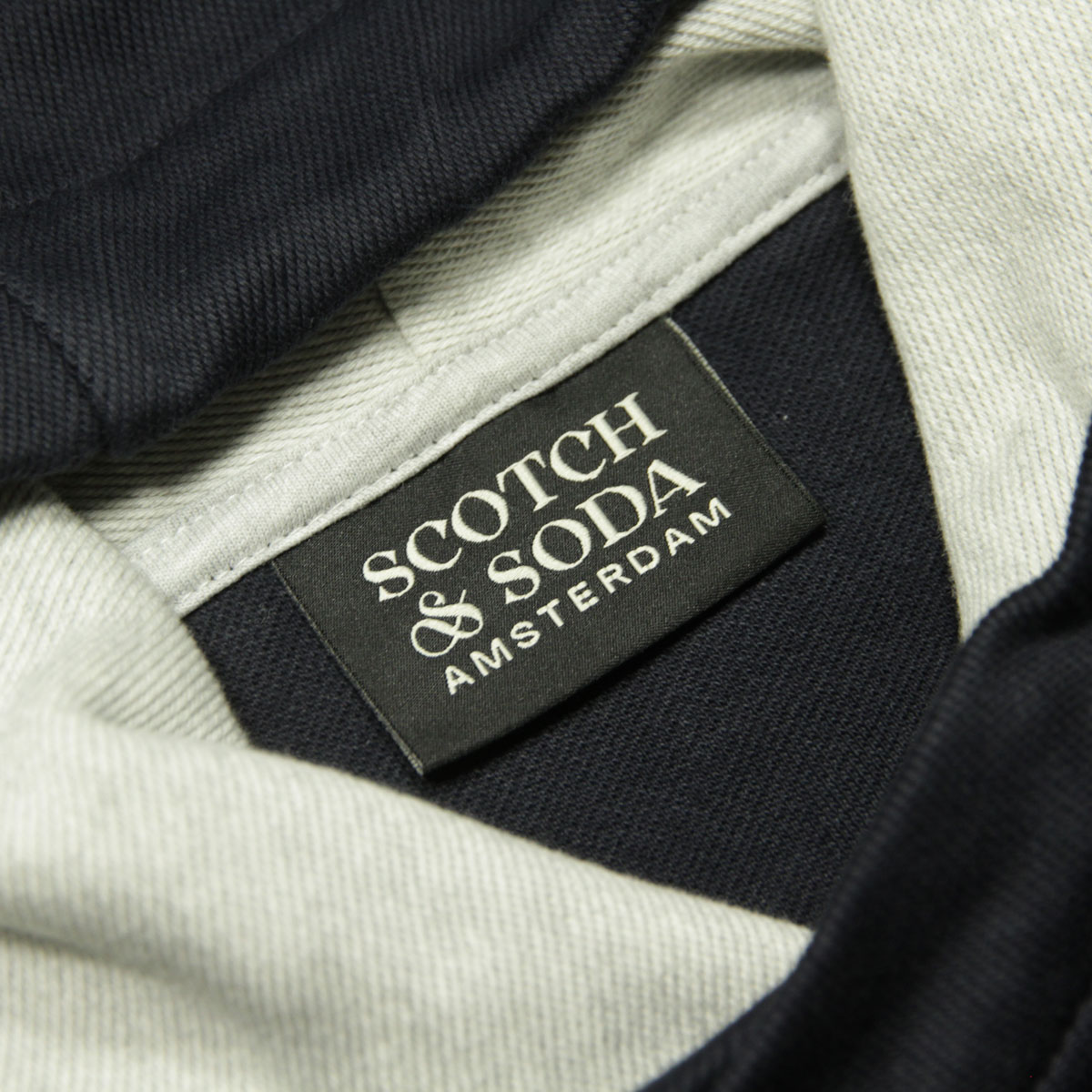 �����å�����ɥ����� ��� �ѡ����� ��������Ź SCOTCH��SODA �ץ륪���С� �ա��ǥ��� TWISTED-HOOD EMBROIDERED PARKER NAVY 165340 0004 53817 78