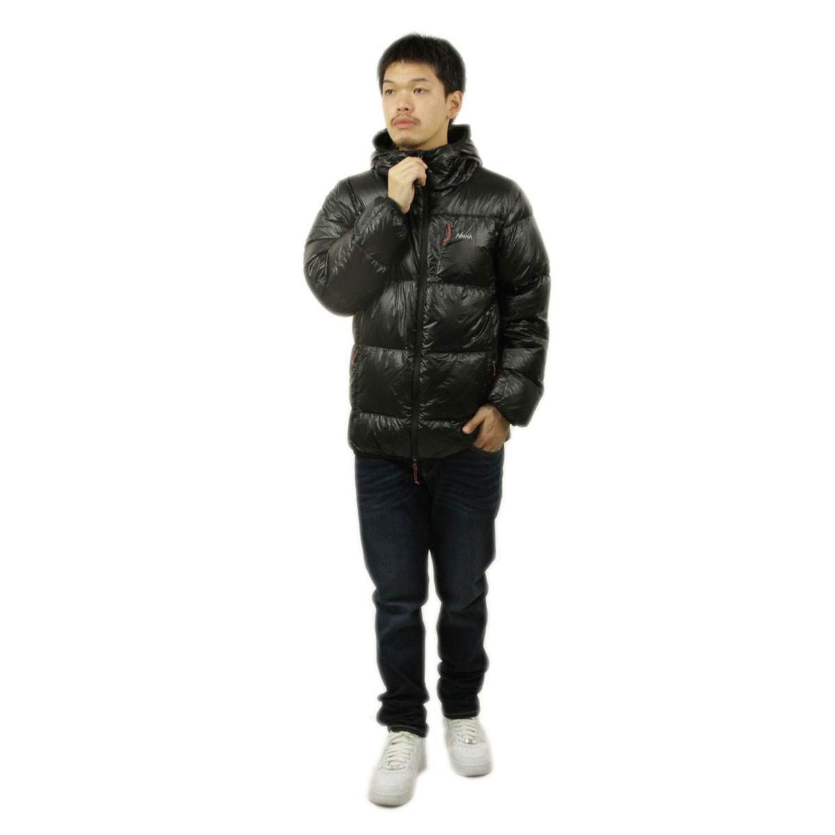 �ʥ� ��� �����󥸥㥱�å� ��������Ź NANGA �ޥ���ƥ���å� ���㥱�å� �������� MOUNTAIN LODGE DOWN HOODIE JACKET NW2441-1A802 BLK BLACK