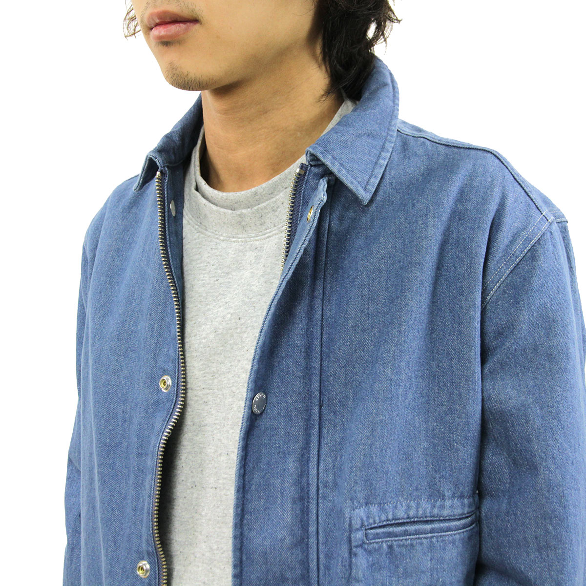 �����å�����ɥ����� ������ ��� ��������Ź SCOTCH��SODA ���󥰥����� �������� �ǥ˥� AMS BLAUW LONGLINE DENIM TRENCH JACKET D 154117 3287 11104 65 SUGAR BLUE A39B B1C C1D D4E E07F