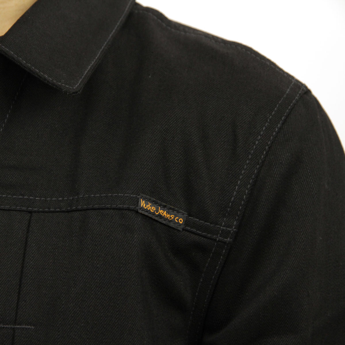 �̡��ǥ��������� �������� ��� ��������Ź Nudie Jeans ���㥱�å� ���㥱�å� DENIM JACKET SONNY DRY BLACK 160443 A62B B1C C1D D4E E13F