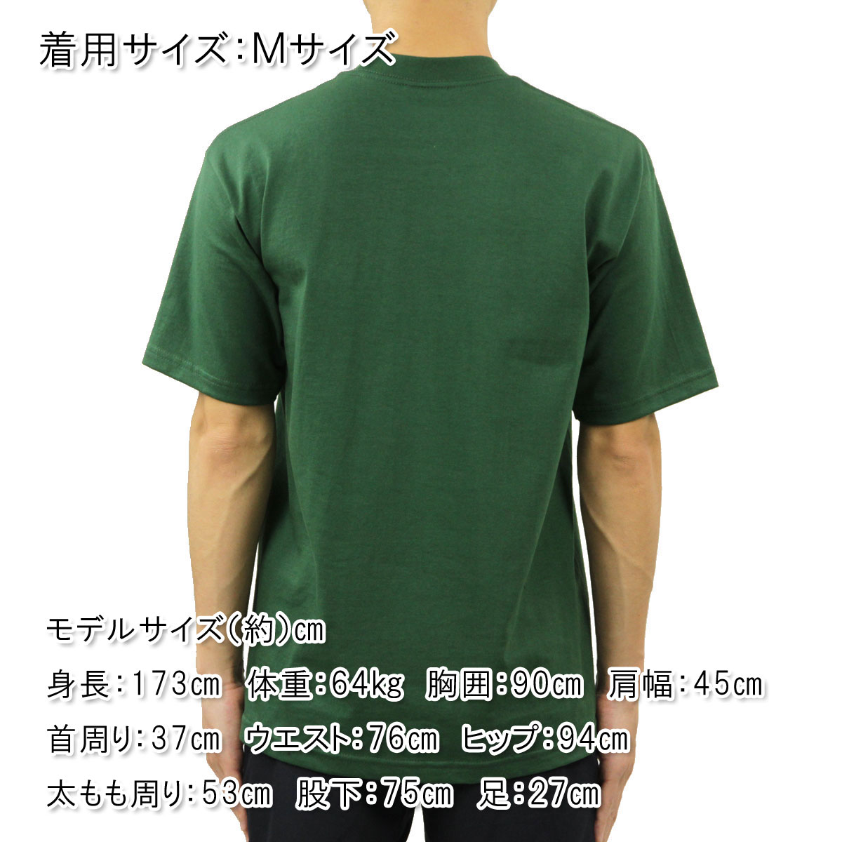 �ץ������ T����� ��� ������ PROCLUB ȾµT����� ���롼�ͥå�T����� HEAVY WEIGHT COTTON SHORT SLEEVE CREW NECK T-SHIRT FOREST GREEN #101  �礭�������� AB6B B1C C1D D1E E08F