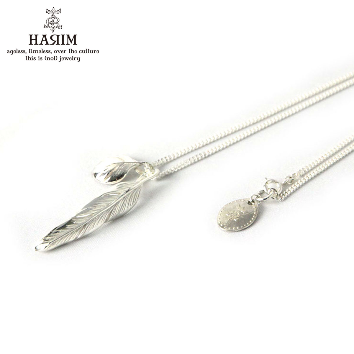 �ϥ�� HARIM ��������Ź �ͥå��쥹 SLENDER FEATHERS VERY SHINE WH SILVER 925 NECKLACE HRP104 RP A82B B3C C3D D8E E32F