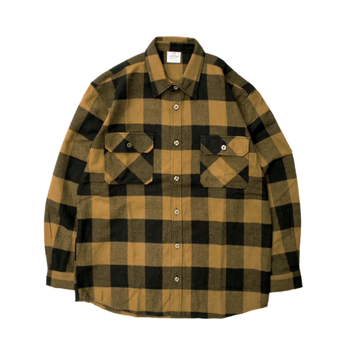 ������ ����� ��� ������ ROTHCO �ͥ륷��� �ե��ͥ륷��� �����å��� ROTHCO EXTRA HEAVYWEIGHT BUFFALO PLAID FLANNEL SHIRT BROWN 4667 A98B B1C C1D D6E E04F