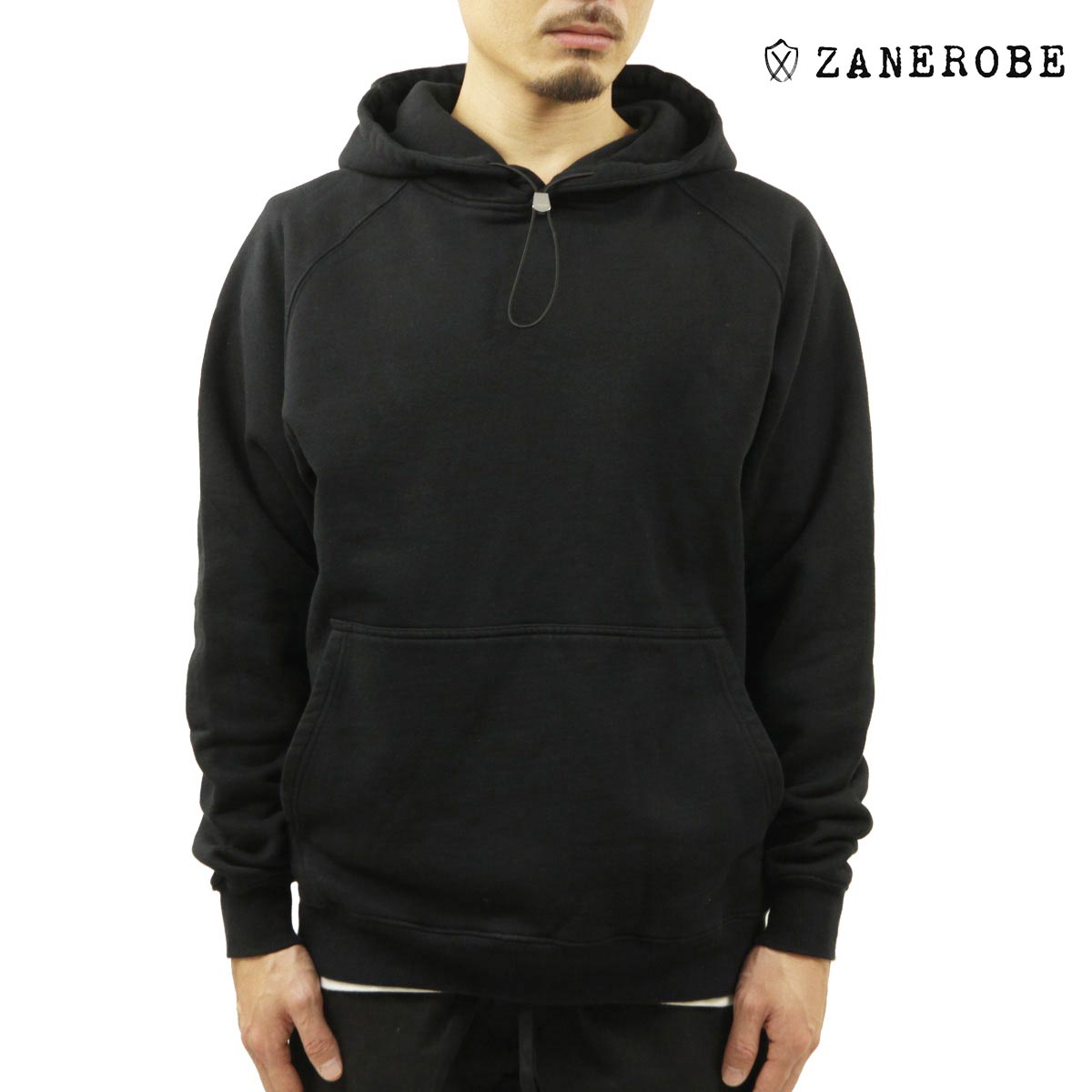 ��������� �ѡ����� ��� ��������Ź ZANEROBE �ץ륪���С��ѡ����� LOWGO HOOD SWEAT PULLOVER PARKA 412-DEL BLACK A13B B1C C1D D5E E13F