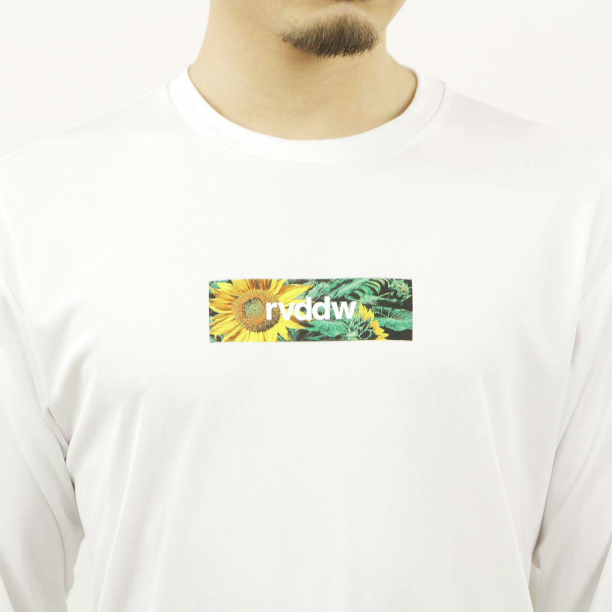 ��С����� ��� ����T ��������Ź REVERSAL ���� �ɥ饤T����� ĹµT����� SUN FLOWER rvddw BOX LOGO DRY LONG SLEEVE rv23ss153 WHITE A06B B1C C1D D2E E01F