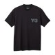 磻꡼  ȾµT  Y-3 롼ͥå  åȥ LOGO SS TEE BLACK JE9282 BLACK
