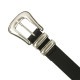 ̡ǥ  ٥ Ź Nudie Jeans 쥶 ץ٥ ꡼ WESTERN SILVER LEATHER BELT B01 181062 A62B B1C C3D D6E E13F