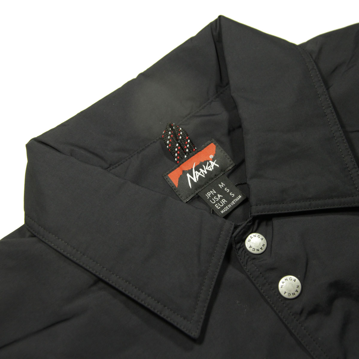 �ʥ� ��� ���������㥱�å� ��������Ź NANGA �ܥ�������� �������� WARM COACH JACKET N2530-1A006A BLK BLACK