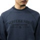 �����å�����ɥ����� ��� �������å� ��������Ź SCOTCH&SODA �ȥ졼�ʡ� Ĺµ ���롼�ͥå� FRONT ARTWORK RELAXED FIT FLEECE SWEAT SHIRT CARBON MELANGE (NAVY) 182316 021 54406 76 A39B B1C C1D D5E E06F