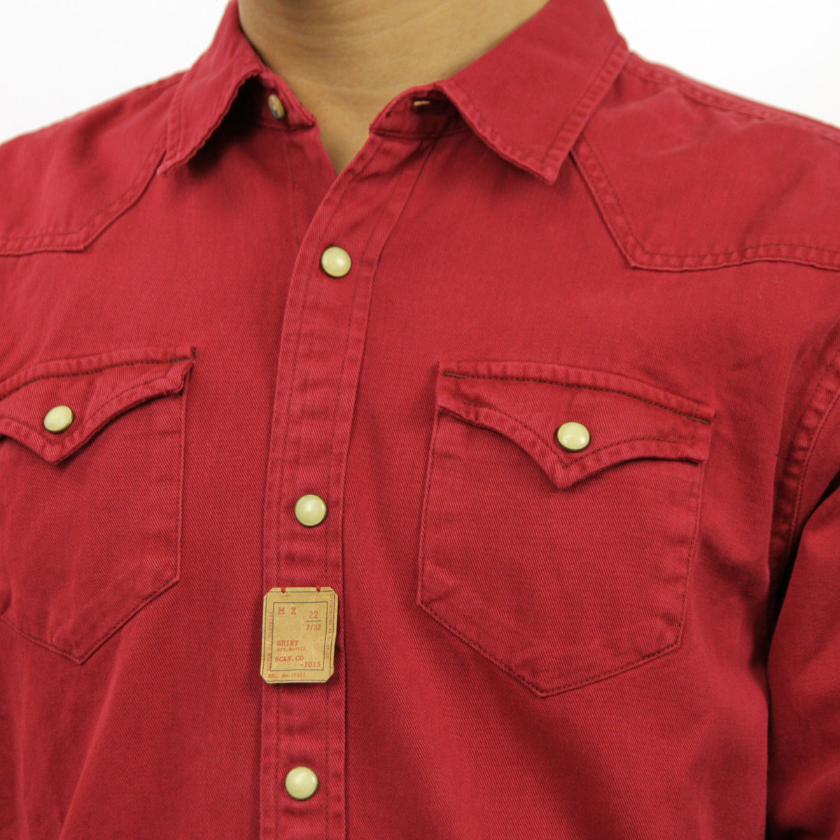 �����å�����ɥ����� ����� ��� ��������Ź SCOTCH��SODA Ĺµ�����  Garment dyed western shirt 20310 32 A39B B1C C1D D6E E11F