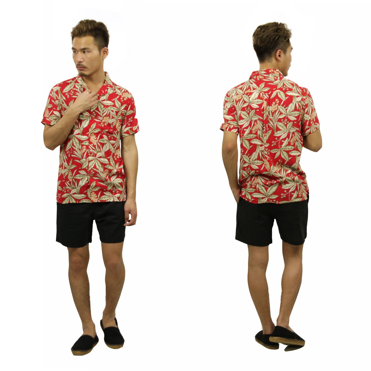 ���ʥ��å� ANERKJENDT ��������Ź ��� Ⱦµ���ߥ���� �����ץ󥫥顼����� SHORT SLEEVE OPEN COLLARED SHIRT EARTH RED 9219063 2008 A81B B1C C1D D6E E11F