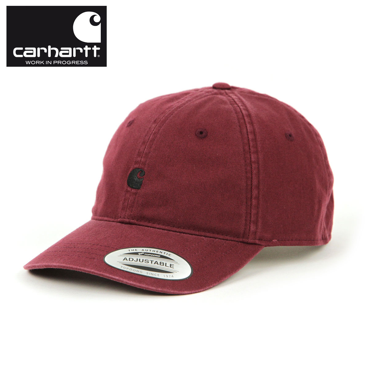 �����ϡ��� ����å� ��� ��ǥ����� ��������Ź CARHARTT WIP ˹�� MADISON LOGO CAP SHIRAZ/BLACK I023750 08L AB0B B3C C3D D4E E11F