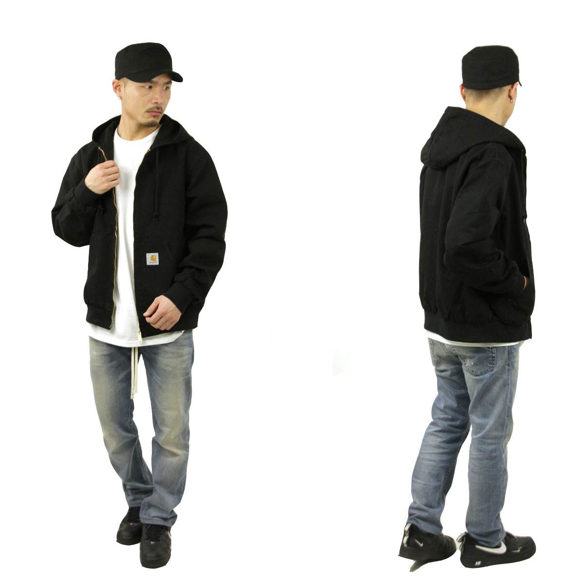 �����ϡ��� ���㥱�å� ��� ��������Ź CARHARTT WIP �����ƥ��֥��㥱�å� ������㥱�å� ACTIVE WORK JACKET BLACK I029242 89 AB0B B1C C1D D4E E13F