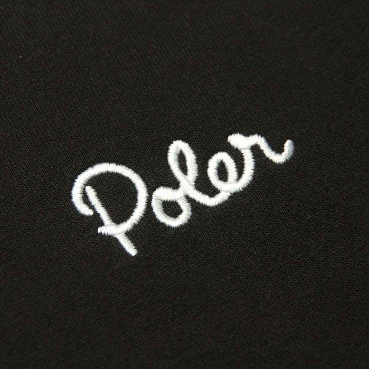 �ݡ��顼 ��� �ѡ����� ��������Ź POLER ���� �ץ륪���С� �ա��ǥ��� POLER EMB HOOD PULL PARKA 233MCV0059-BLK BLACK