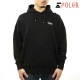 �ݡ��顼 ��� �ѡ����� ��������Ź POLER ���� �ץ륪���С� �ա��ǥ��� POLER EMB HOOD PULL PARKA 233MCV0059-BLK BLACK