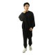 磻꡼  å  Y-3 롼ͥå ȥ졼ʡ  BRUSHED TERRY FL CREW SWEAT SHIRT IW0075 BLACK A51B B1C C1D D5E E13F