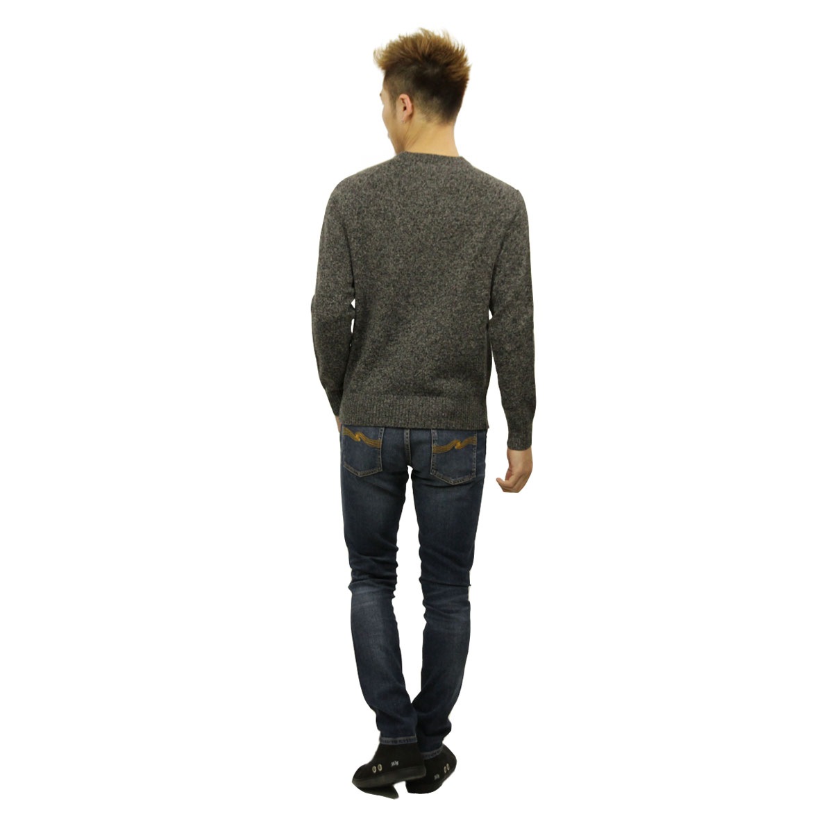 ���������롼 �������� ��� ������ J.CREW ���롼�ͥå���������  LAMBSWOOL CREWNECK SWEATER H0520 MARLED ARGOSY A38B B1C C1D D7E E02F