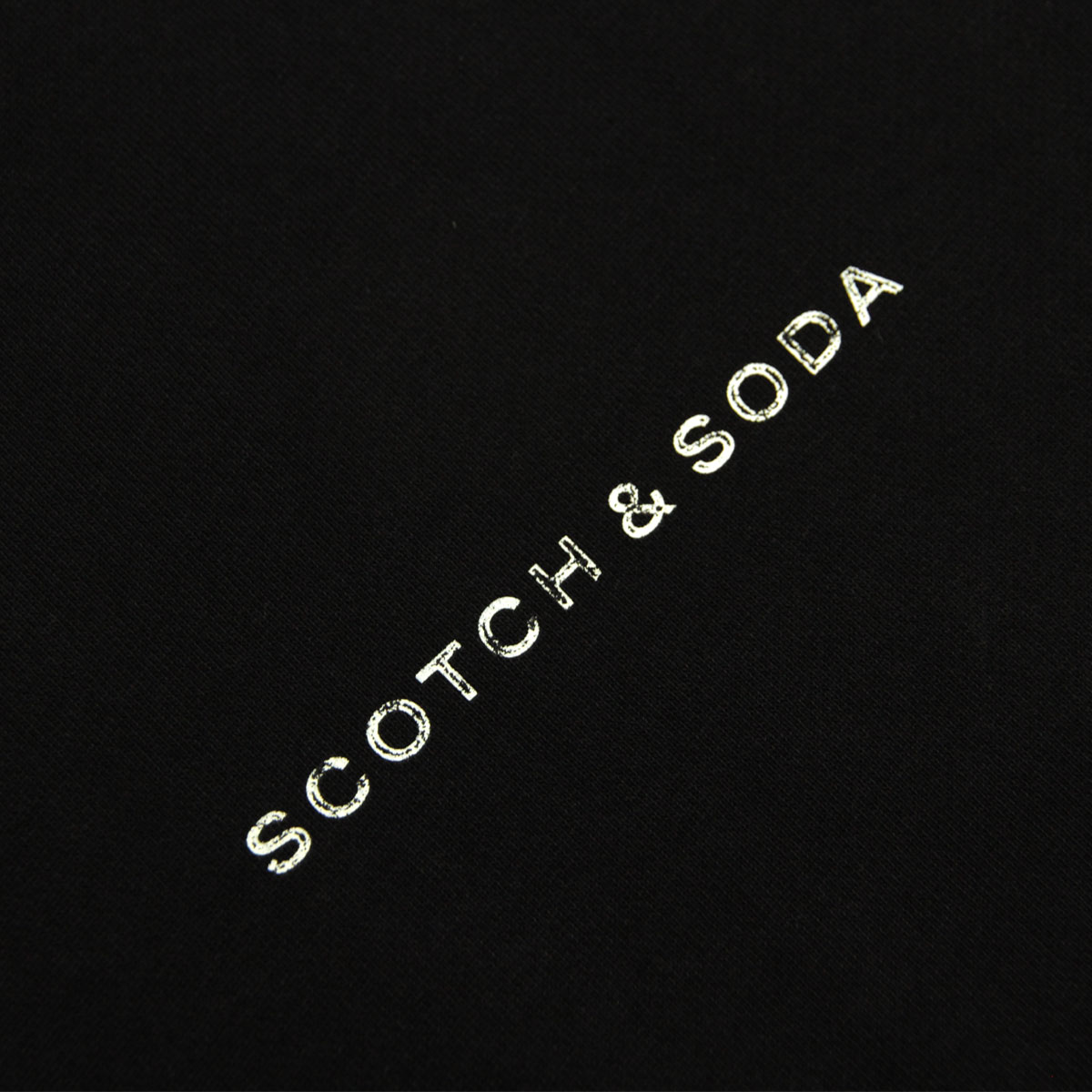 �����å�����ɥ����� ��� �������å� ��������Ź SCOTCH&SODA �ȥ졼�ʡ� Ĺµ ���롼�ͥå� ���� CORE��LOGO FRONT CHEST FLEECE SWEAT SHIRT BLACK 179195 001 53802 08 A39B B1C C1D D5E E13F
