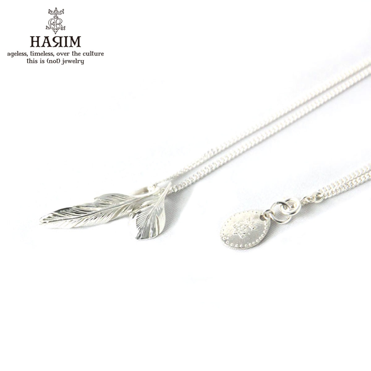 ハリム HARIM 正規販売店 ネックレス SLENDER FEATHERS HALF VERY 