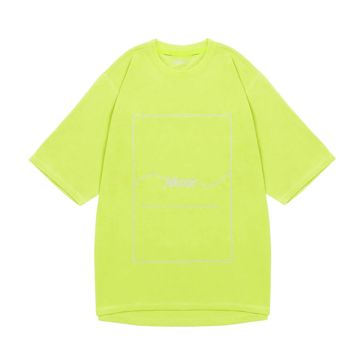 �ʥ� ��� ȾµT����� ��������Ź NANGA �ݥꥨ���ƥ� �ե졼����� DRY MIX FRAME LOGO TEE MUSTARD NW2221-1G503 MUSTARD