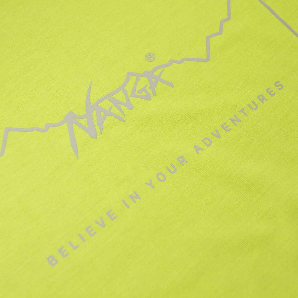 �ʥ� ��� ȾµT����� ��������Ź NANGA �ݥꥨ���ƥ� �ե졼����� DRY MIX FRAME LOGO TEE MUSTARD NW2221-1G503 MUSTARD