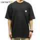 �����ϡ��� T����� ������ CARHARTT ȾµT����� WORKWEAR POCKET SHORT-SLEEVE T-SHIRT K87 BLK A11B B1C C1D D1E E13F