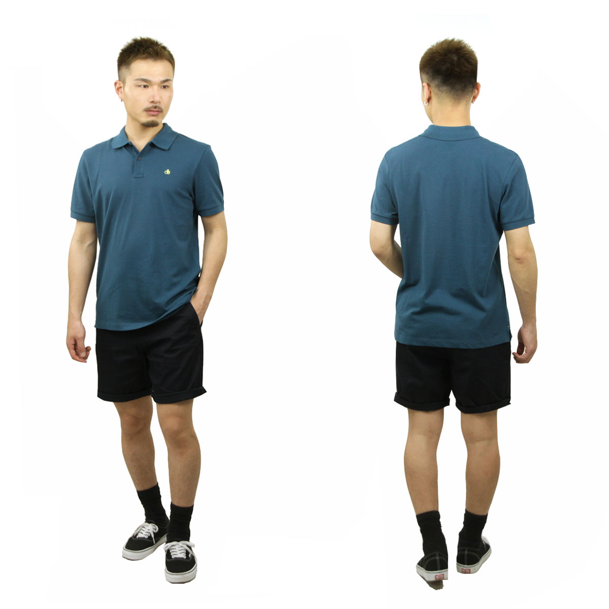 �����å�����ɥ����� ��� �ݥ������ ��������Ź SCOTCH��SODA ���ݥ���� ���� ���åȥ� �ԥ��ݥ� ESSENTIAL ORGANIC COTTON PIQUE POLO SHIRT 175664 6938 14504 76 HARBOUR TEAL A39B B1C C1D D3E E08F