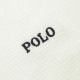 �ݥ� ���ե������ ��� ĹµT����� ������ POLO RALPH LAUREN �����ޥ�T����� ��åե����� ����T FOLDED WAFFLE LONG SLEEVE CREE TEE T-SHIRT PWLC2 WHITE / CRUISE NAVY LOGO